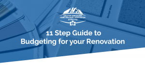 11 step guide to budgeting for your renovation
