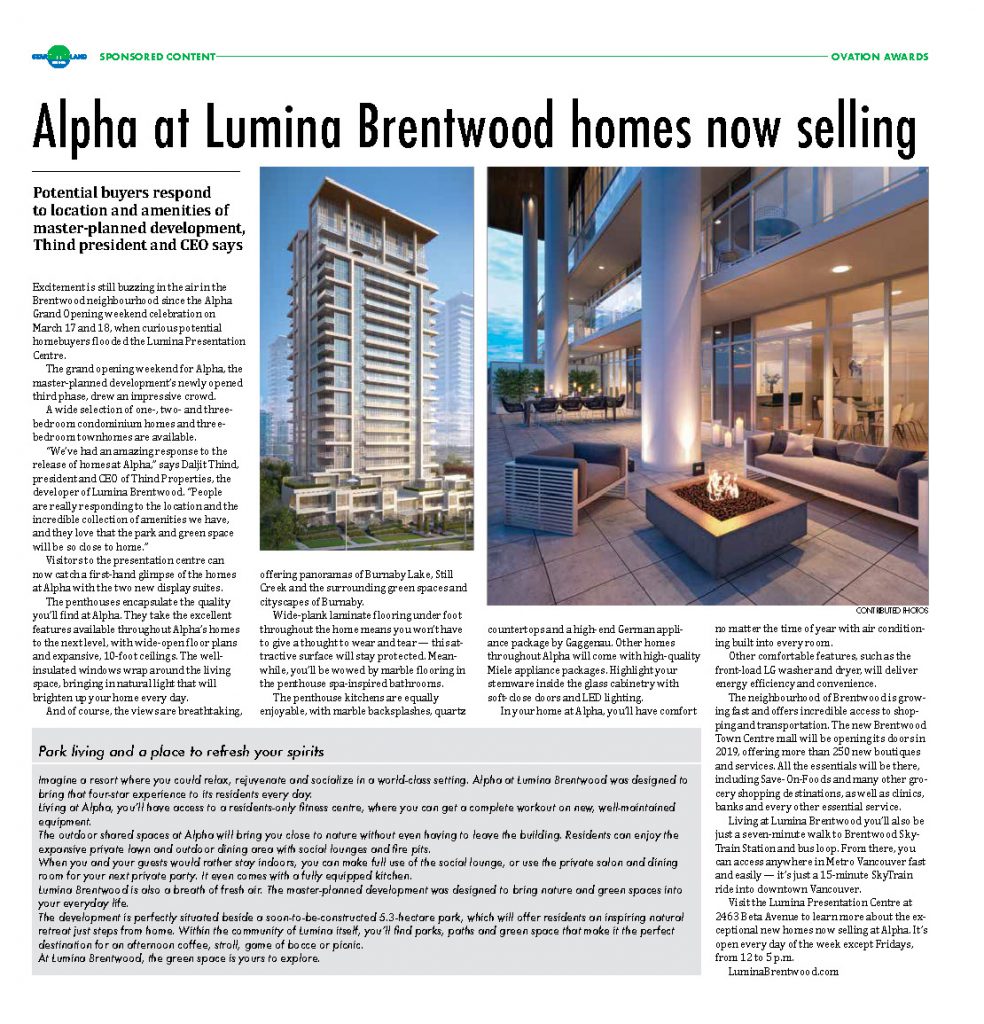 Alpha at Lumina Brentwood homes now selling